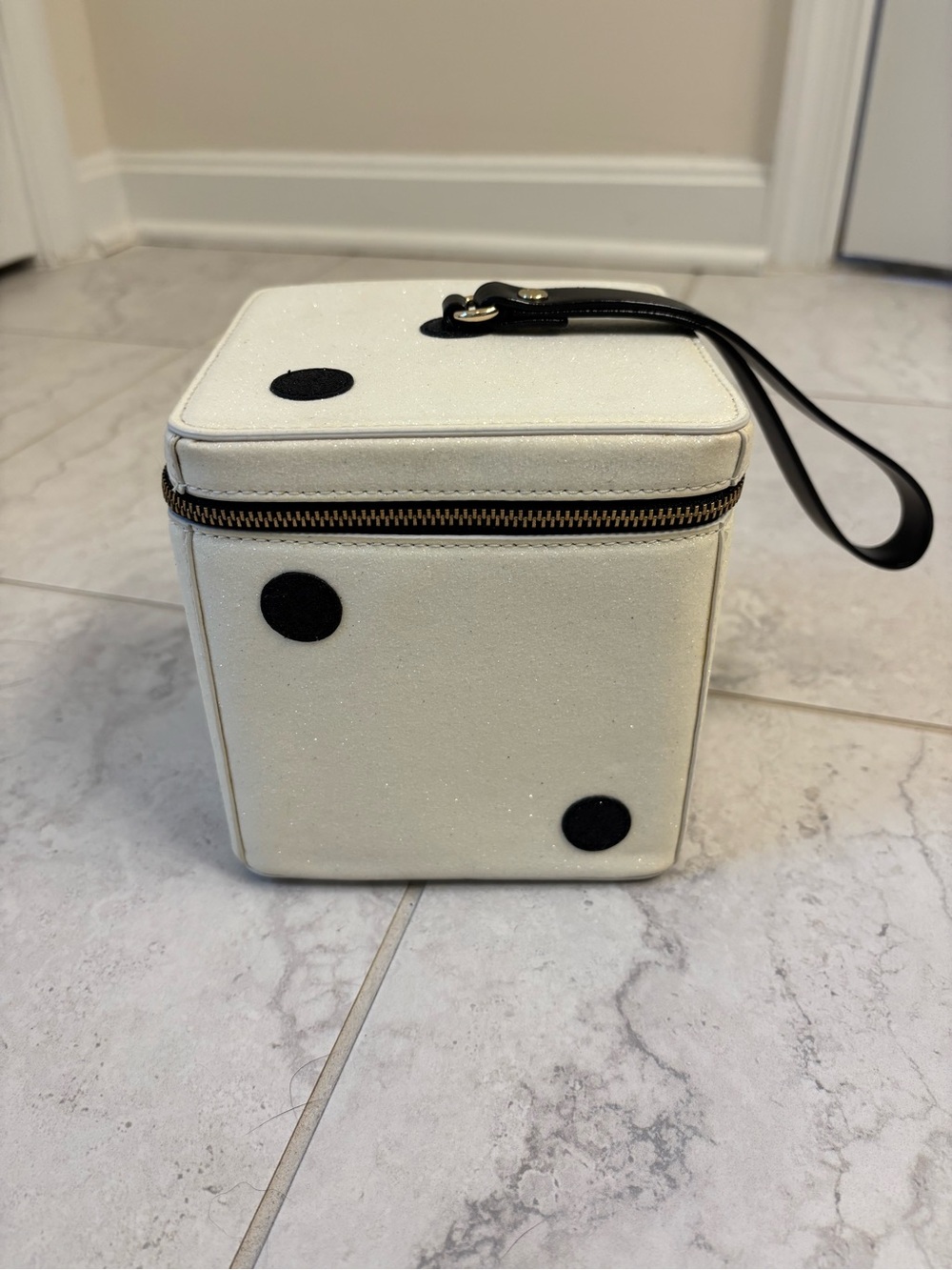 Kate Spade “Roll the Dice” Cube Handbag, Vintage, NWOT - Picture 4 of 12